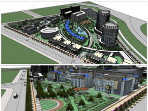 工业产业创意园 从SU模型设计到园区管理服务的全流程解析